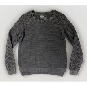Harley Davidson Women's Sweater Charcoal Gray Long Sleeve Size M